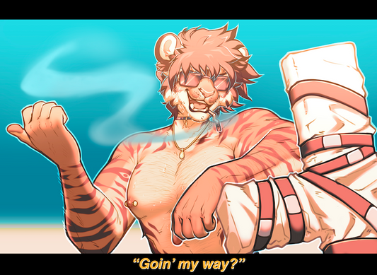 P29 SeraphicTiger Romulus Wolfwood Shirtless