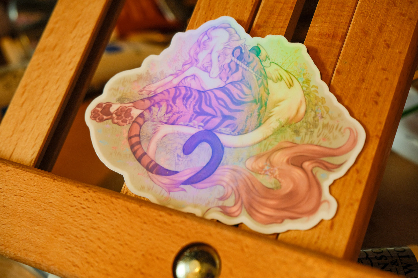 The Tiger and The Unicorn Sticker