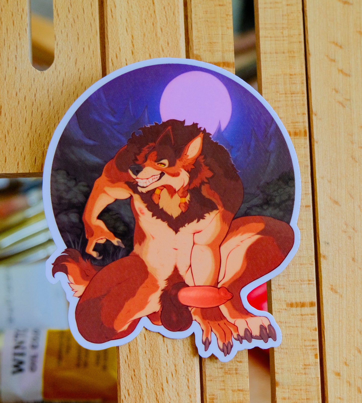 SunTattooWolf Sticker