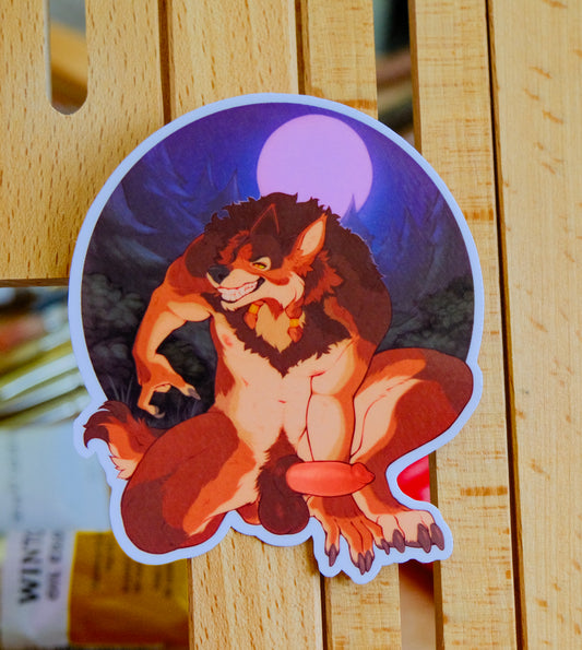 SunTattooWolf Sticker