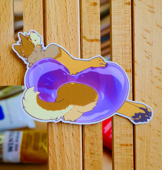 Kibawusker Sticker